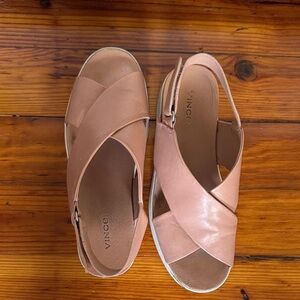 Vince Women's Brown Leather Sandals